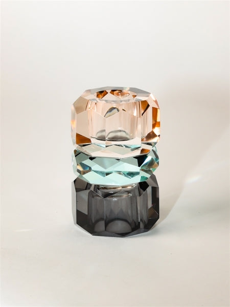 C'est Bon Crystal Holder - Rainbow - 10,5x6x6 cm - hvittrad.no
