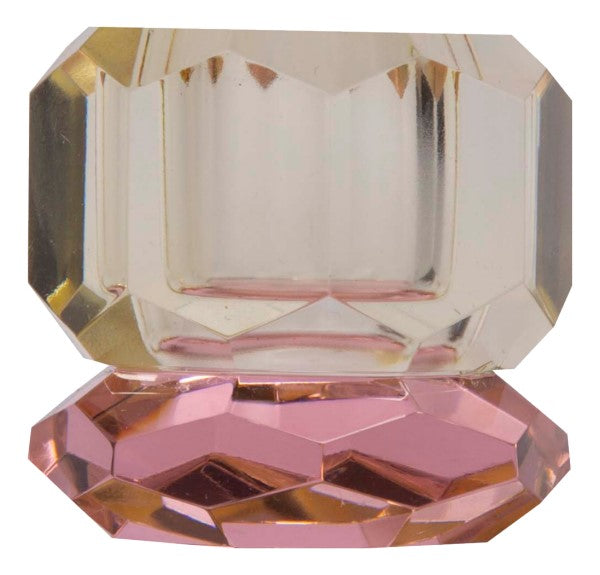 C'est Bon Crystal Holder - Butter/L.pink - hvittrad.no