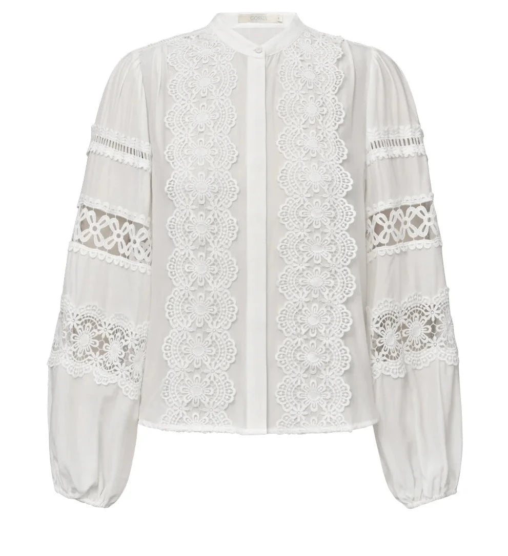 Gossia JulinaGO Shirt Off-White - hvittrad.no