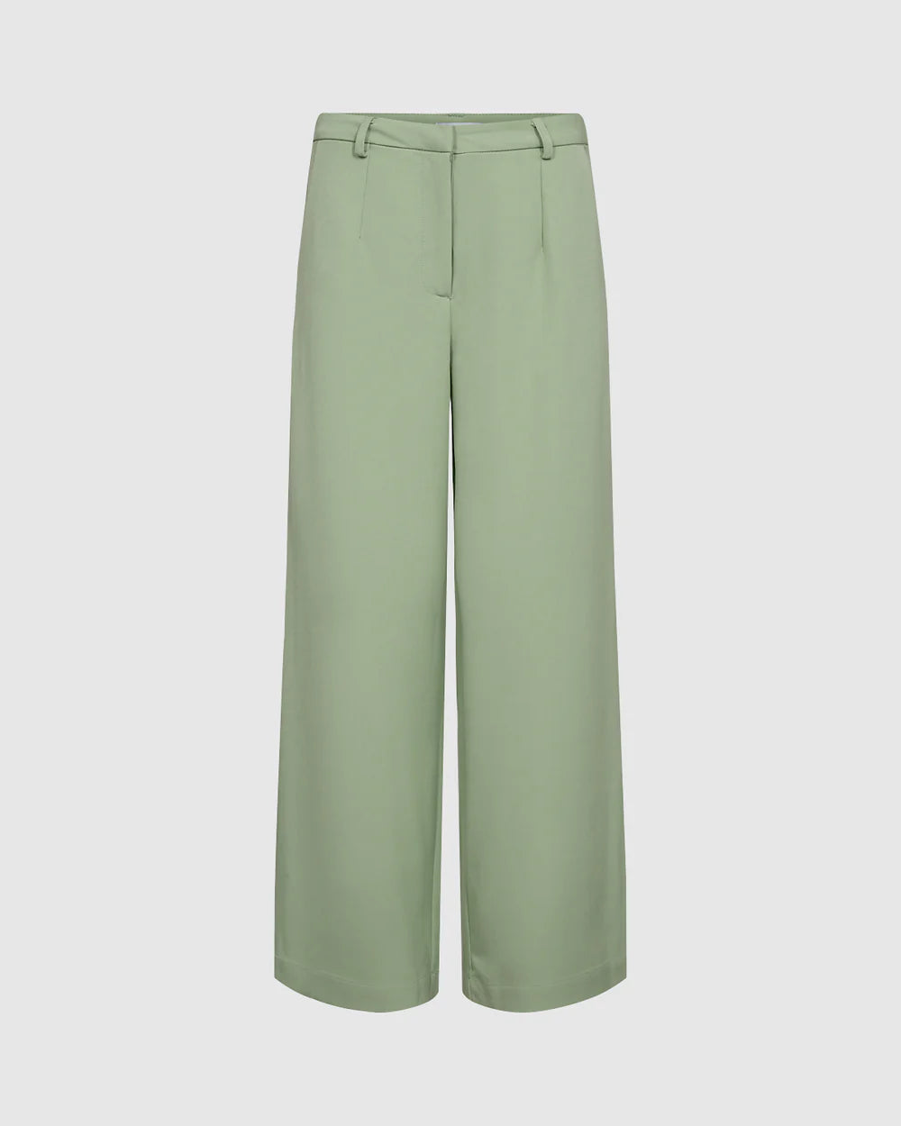 Minimum Lessa 2.0 E54 Pant Smoke Green - hvittrad.no