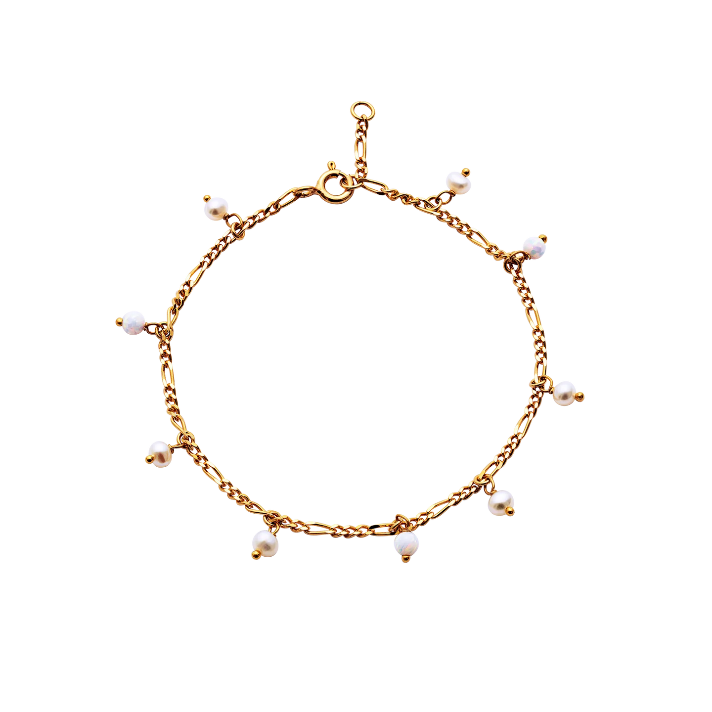 Maanesten Lula White Bracelet - hvittrad.no