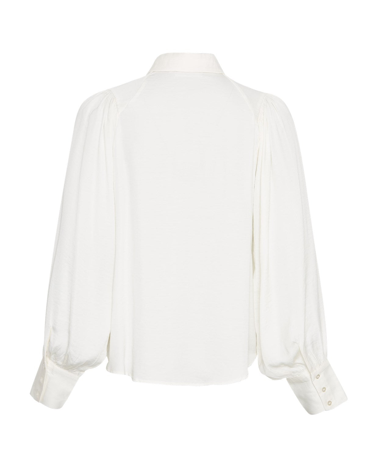 MSCH Copenhagen Maluca Shirt Egret - hvittrad.no