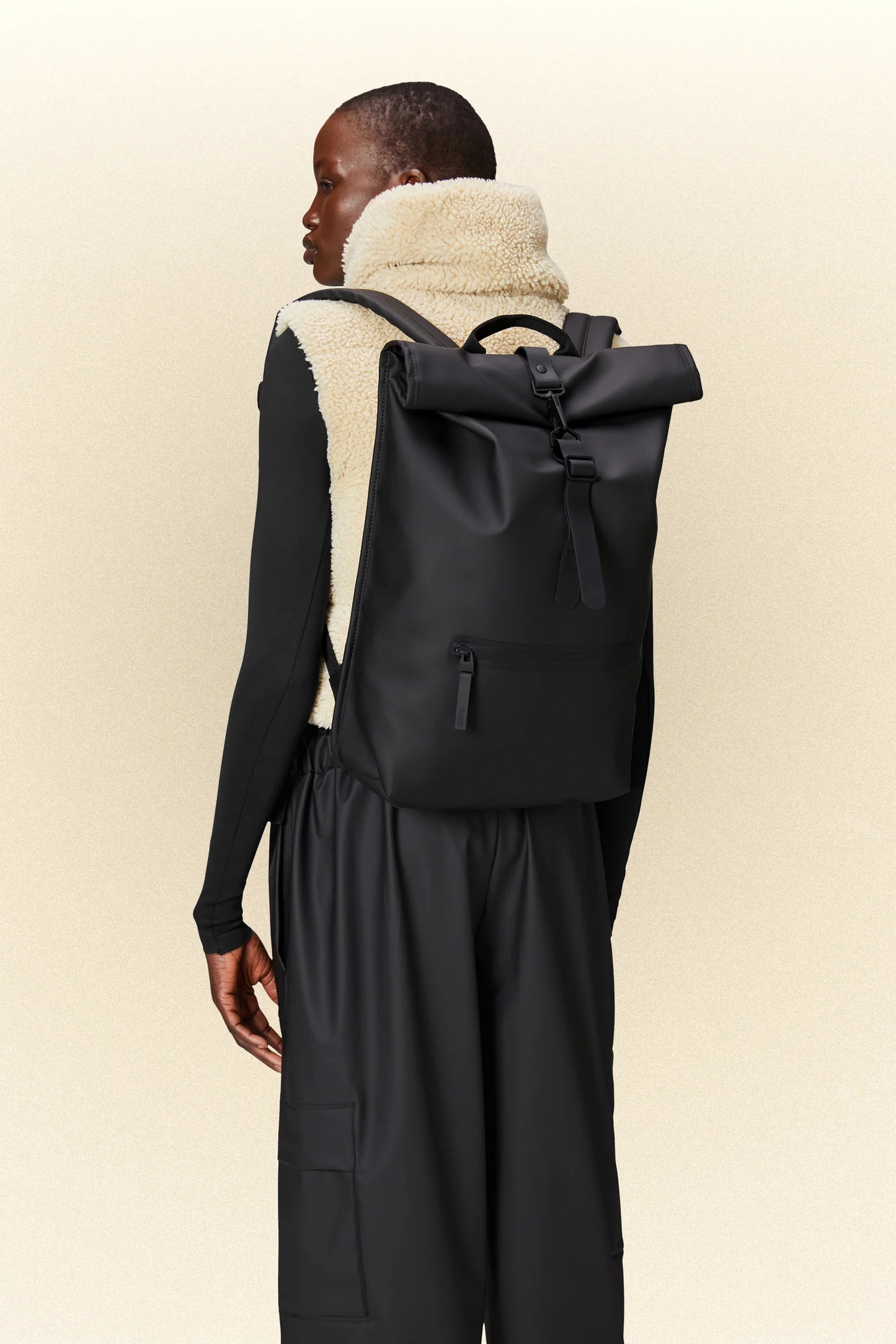 Rolltop Rucksack W3 Black