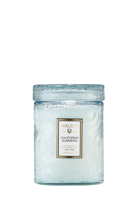 Voluspa Small Jar Candle - California Summers 156g - hvittrad.no