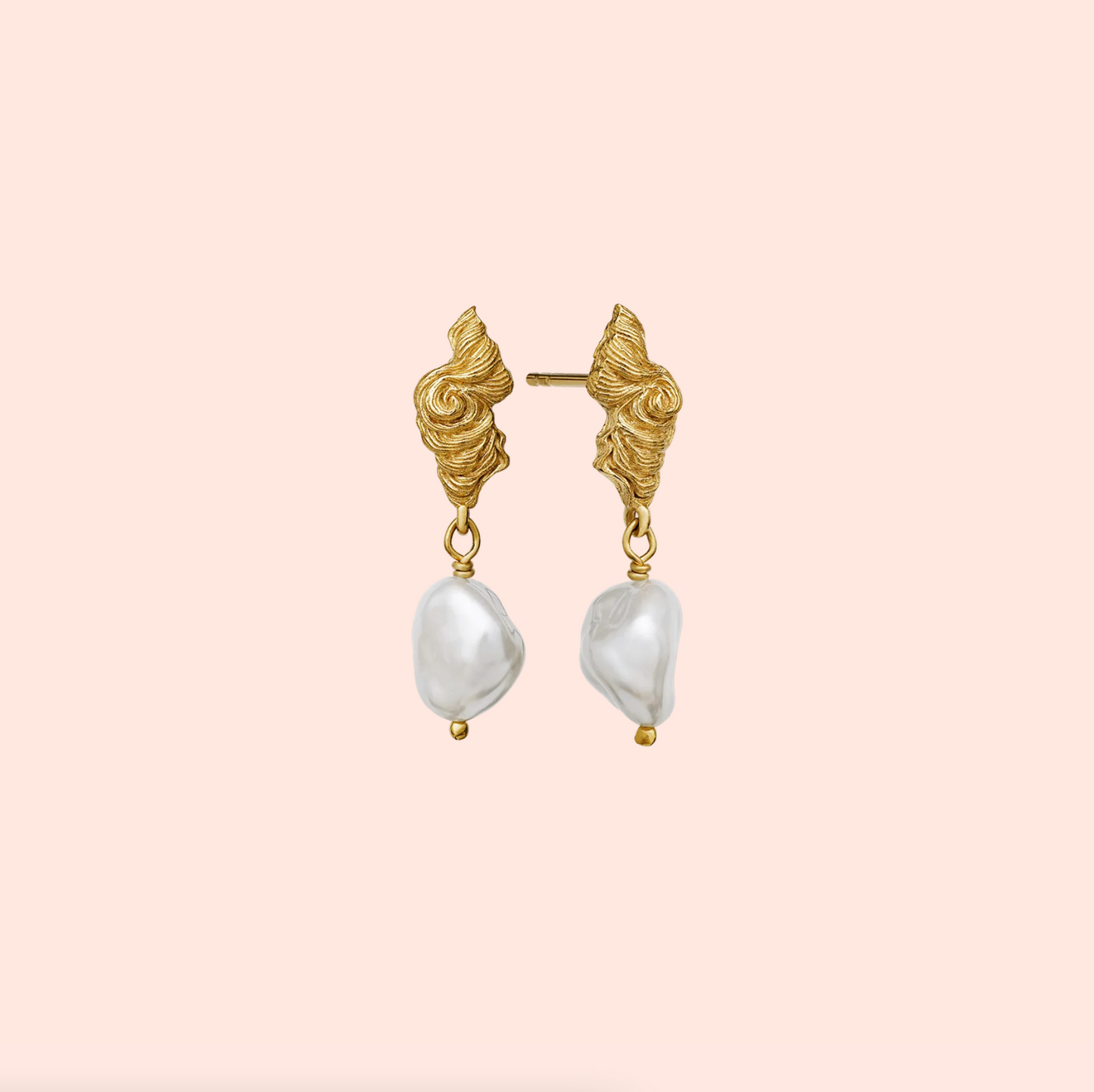 Maanesten Frigg Earrings - hvittrad.no