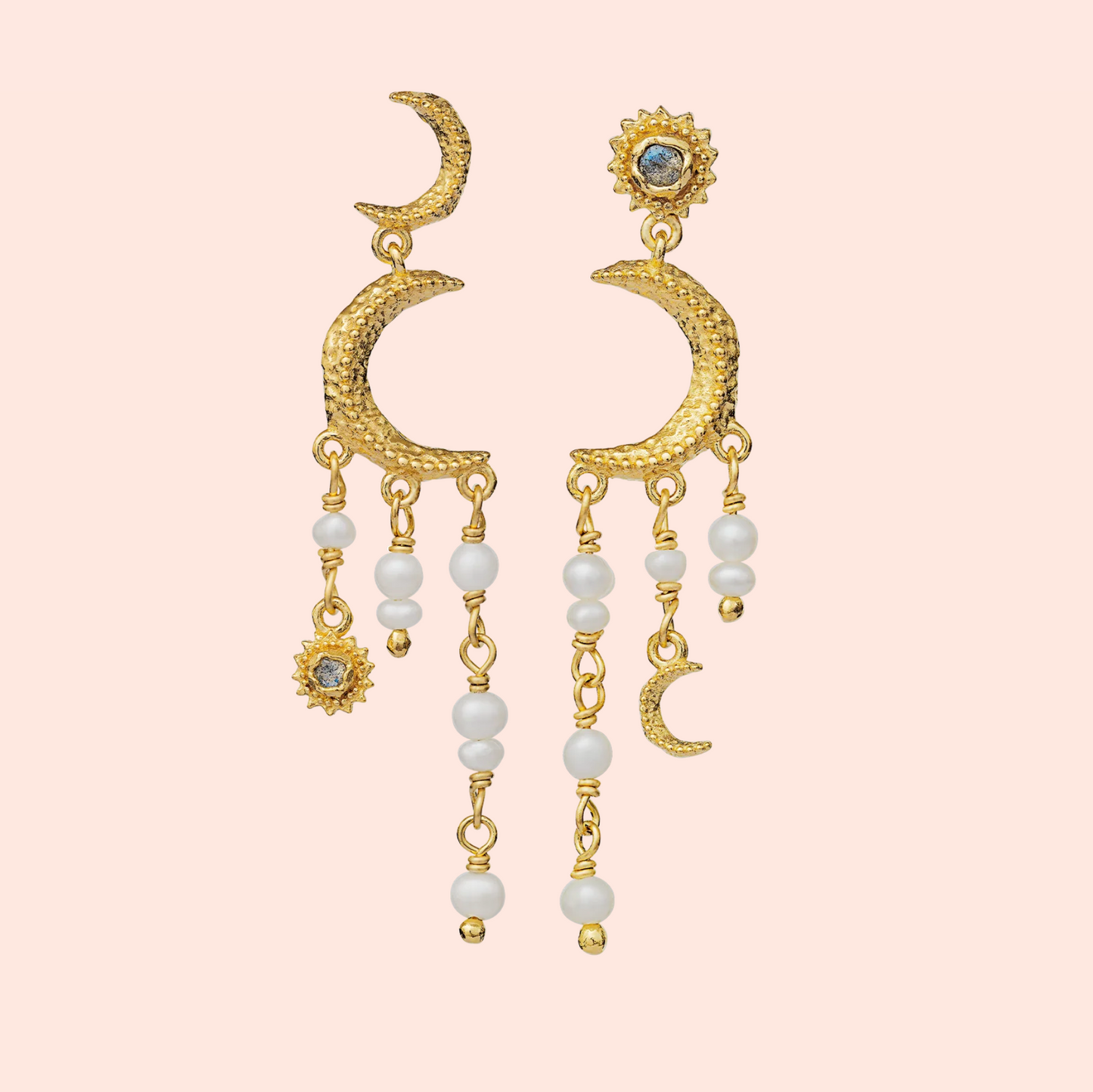 Maanesten Astrea Earrings - hvittrad.no