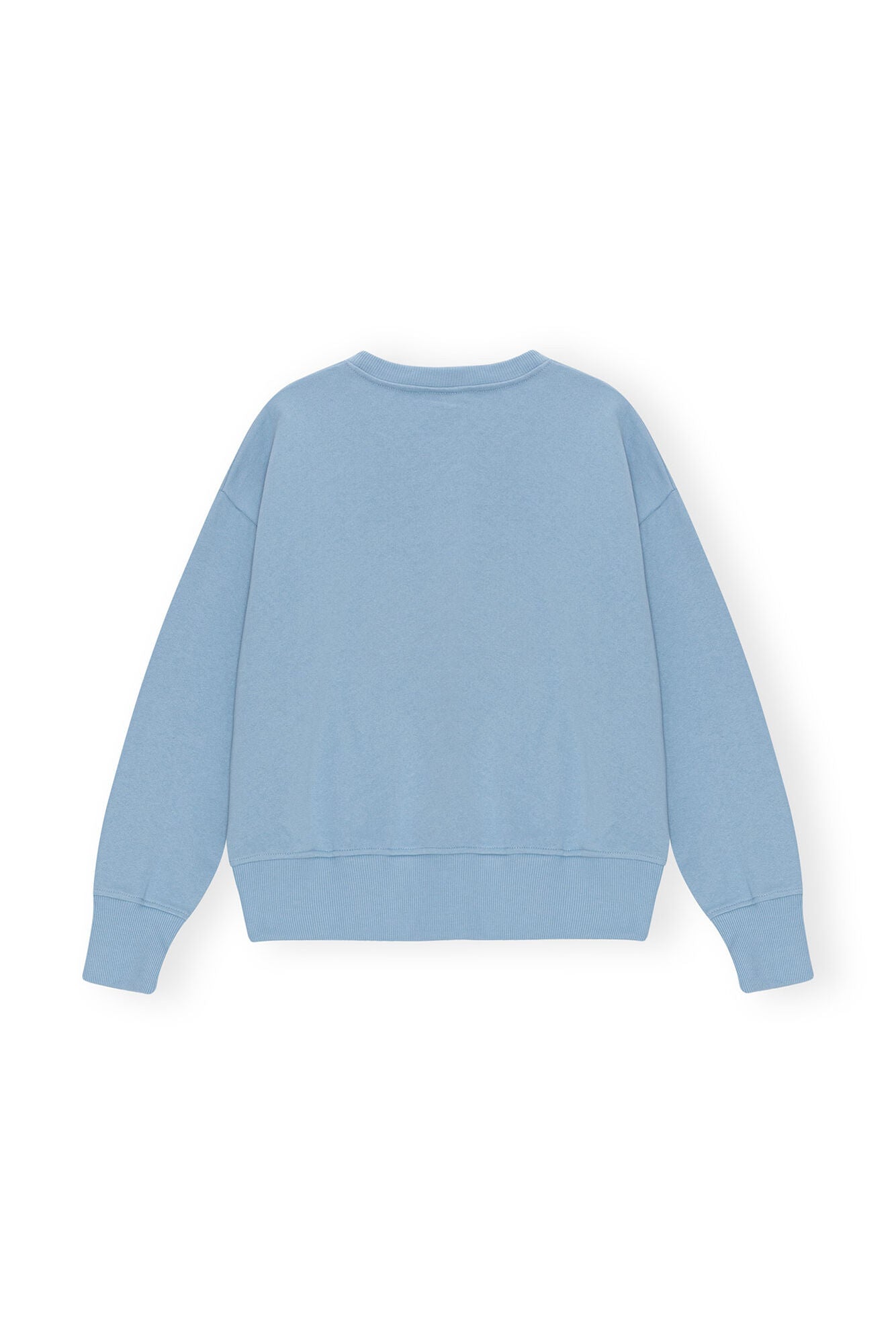 Ganni Isoli Oversized Sweatshirt Placid Blue - hvittrad.no