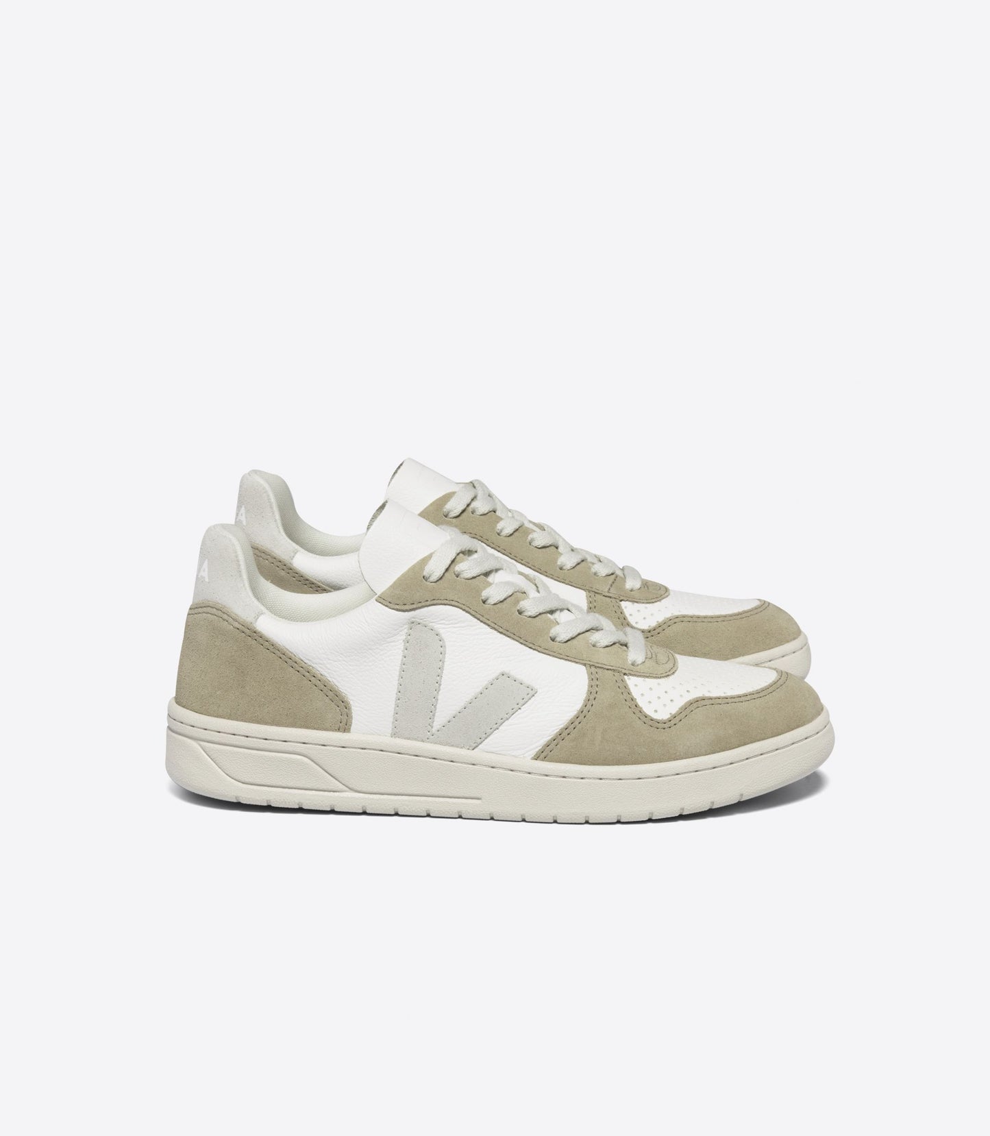 V-10 Chromefree Leather Extra White Natural Sahara