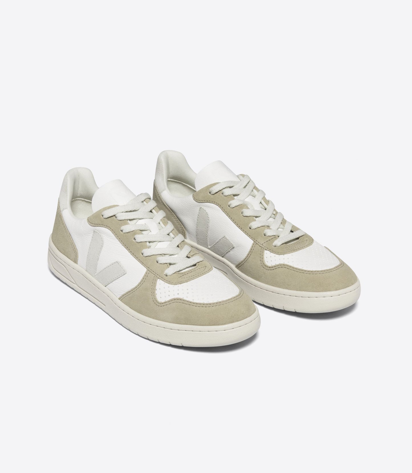 V-10 Chromefree Leather Extra White Natural Sahara