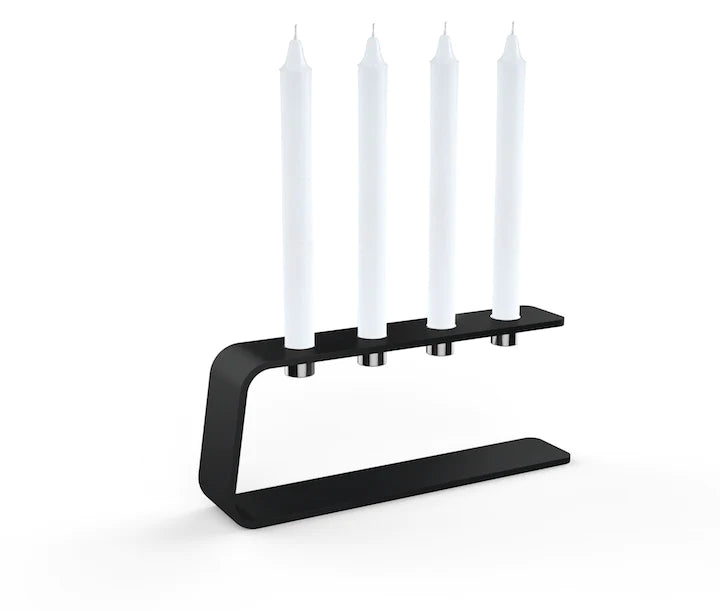 Sein Vinkel Lysestake 4 Krom - hvittrad.no