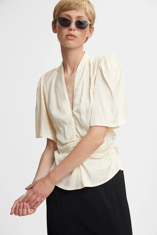 Gestuz BrinaGZ SS Blouse Afterglow - hvittrad.no