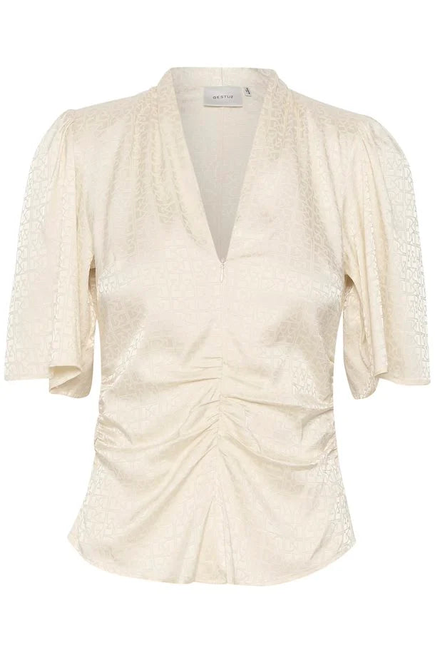 Gestuz BrinaGZ SS Blouse Afterglow - hvittrad.no