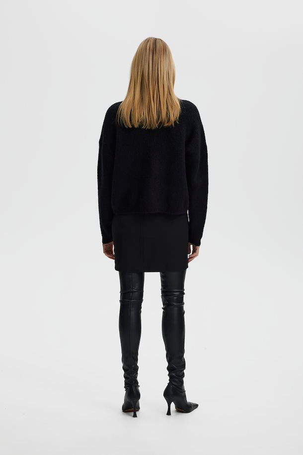 AlphaGZ Short Cardigan Black