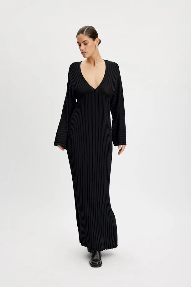 Gestuz PhilanaGZ Maxi Dress Black - hvittrad.no
