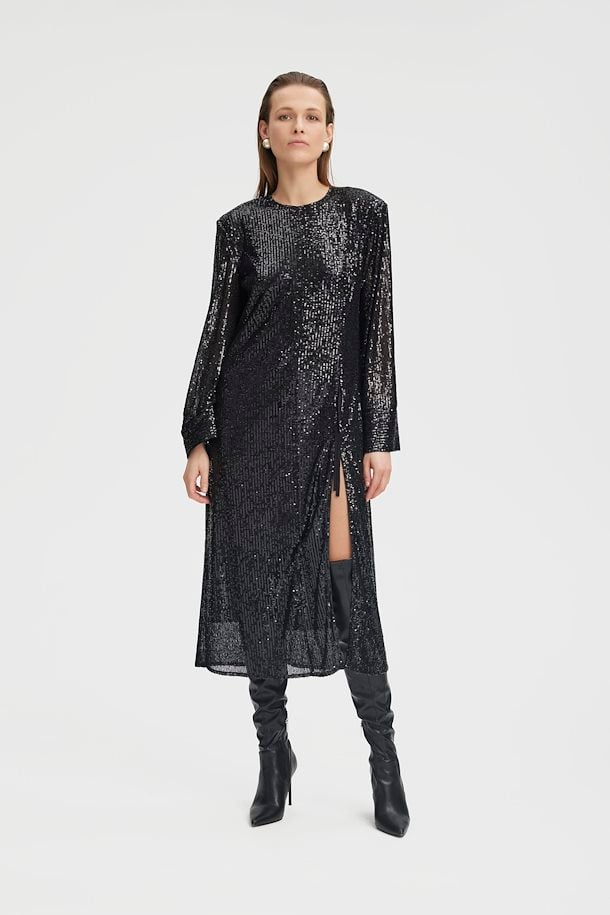 Gestuz YannaGZ Midi Dress Black - hvittrad.no