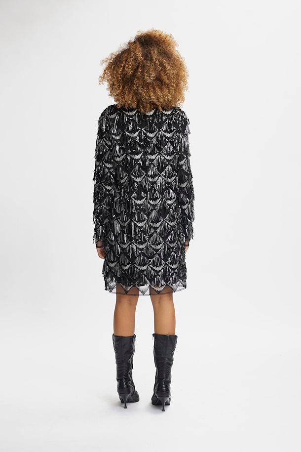 Gestuz YasnaGZ Short Dress Black - hvittrad.no