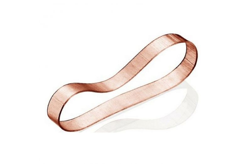 Snag-Free Elastics 8Pk Brown