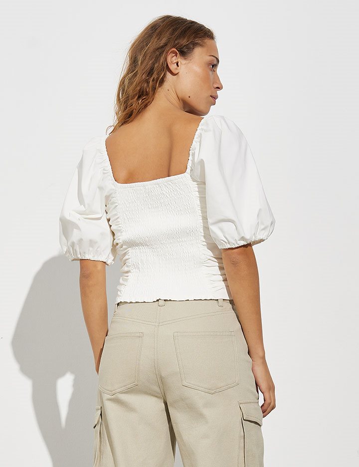 Fadey-M Chrisosto Blouse White