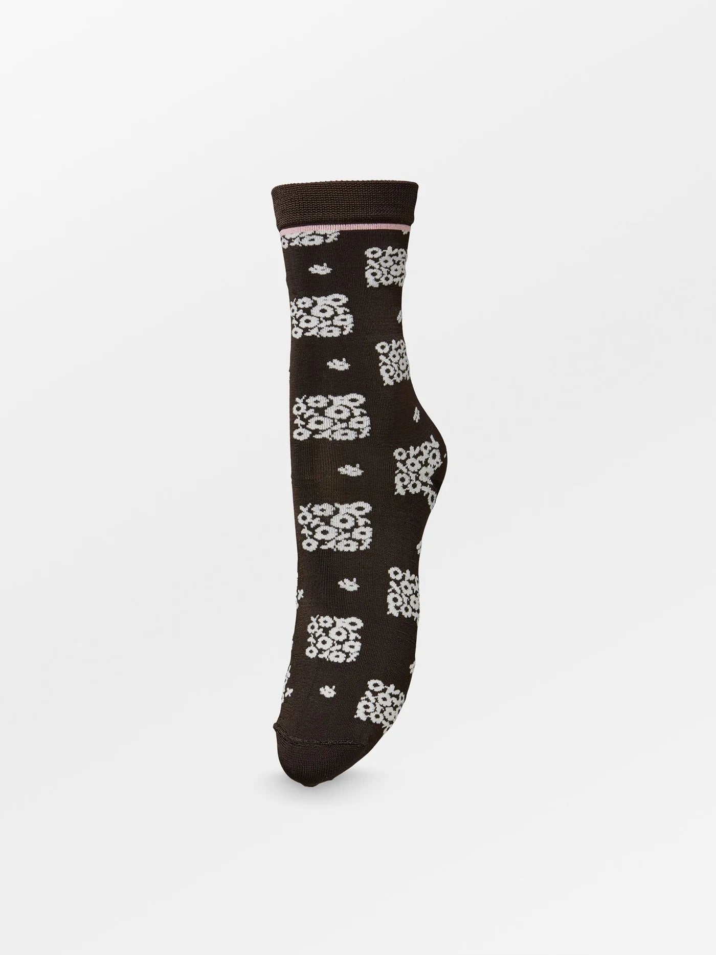 Mollie Visca Sock Hot Fudge Brown