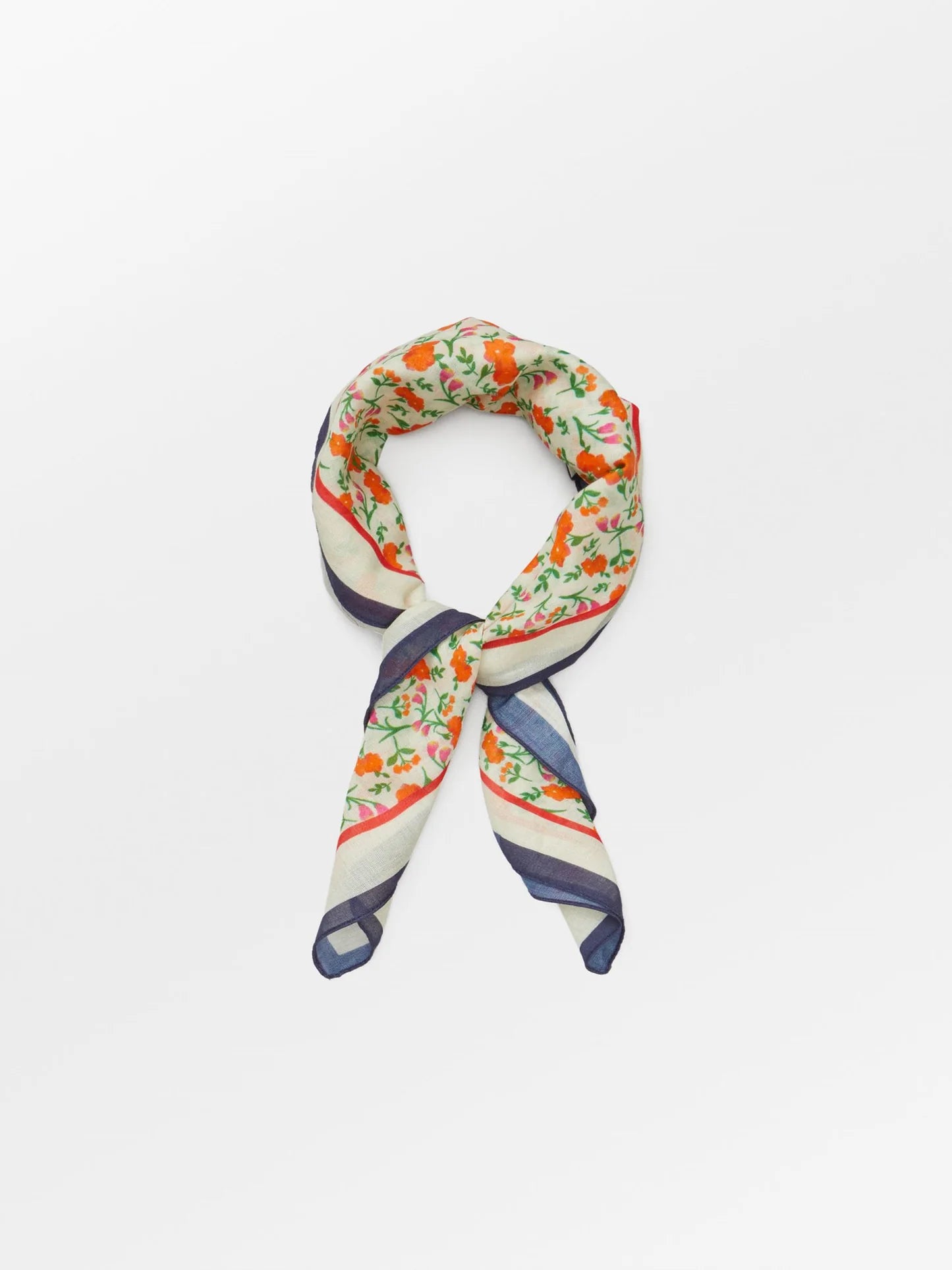 Beck Söndergaard Amelia Cotta Scarf Birch White - hvittrad.no