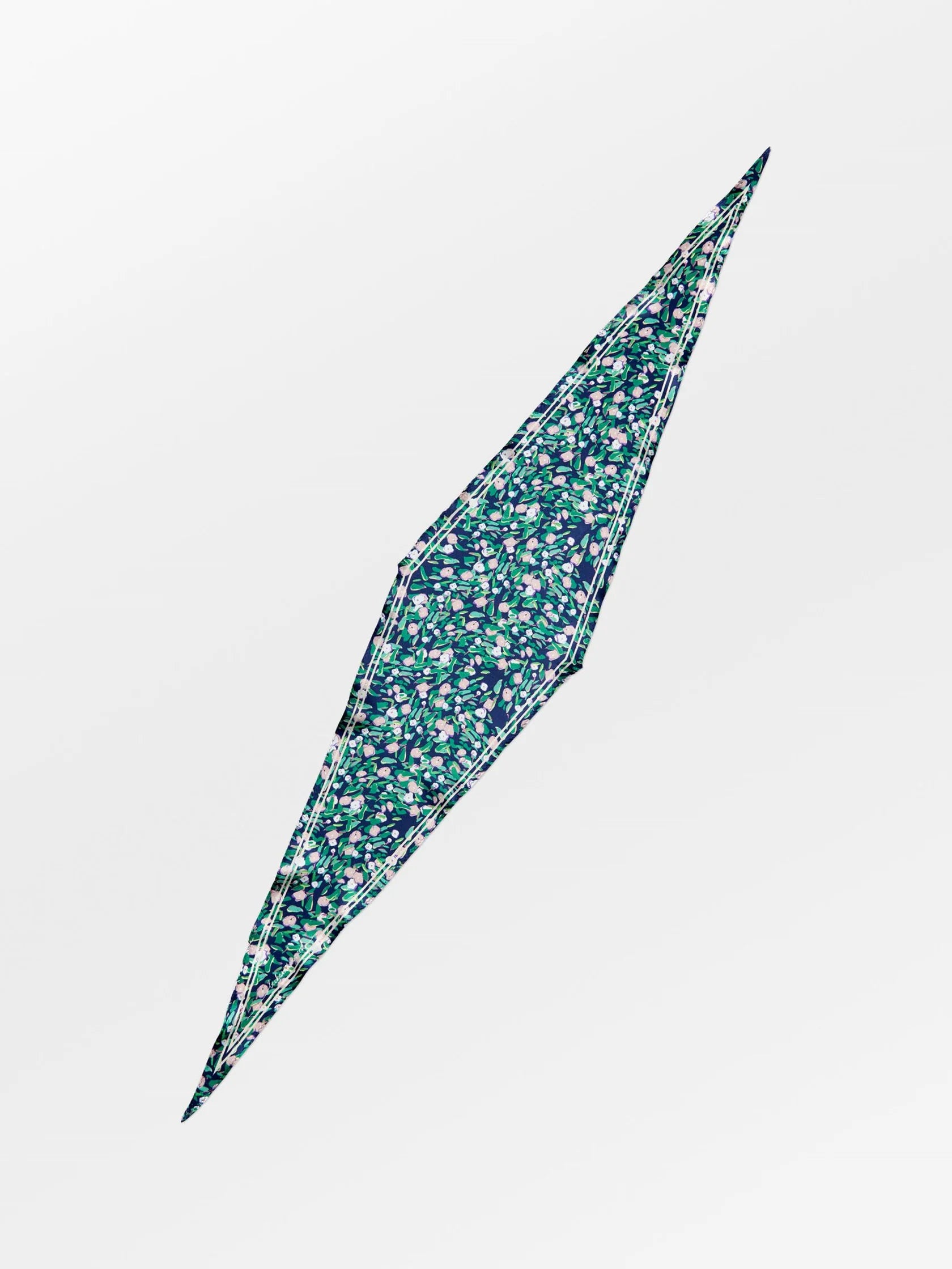 Beck Söndergaard Ditza Diamond Scarf Naval Academy Blue - hvittrad.no