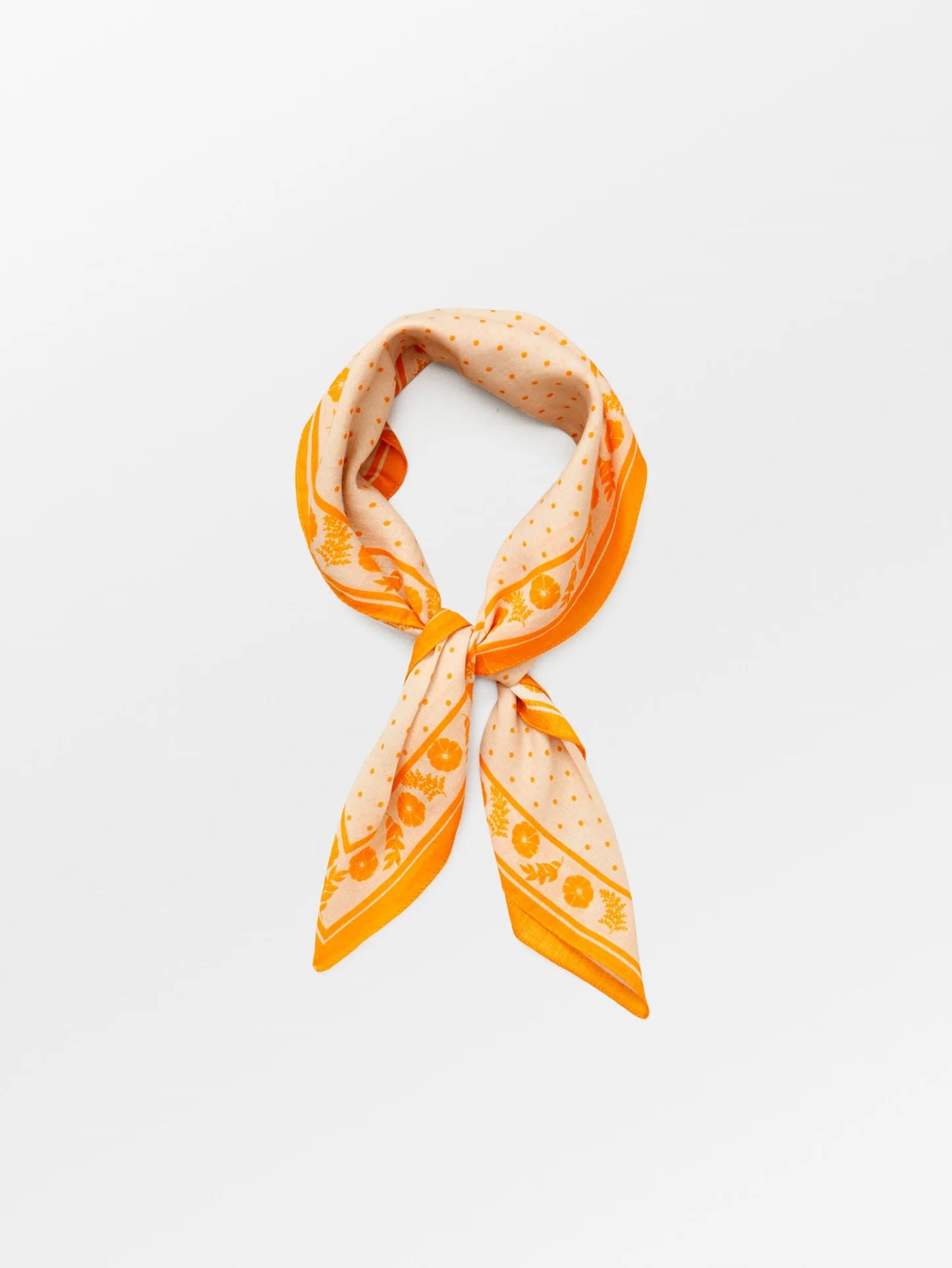 Beck Söndergaard Flaia Cotta Scarf Cameo Rose - hvittrad.no