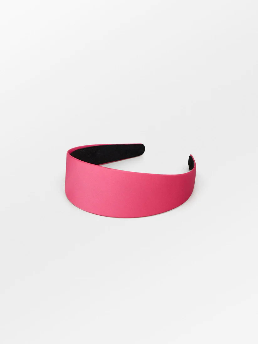Beck Söndergaard Solid Shina Hairbrace Hot Pink - hvittrad.no