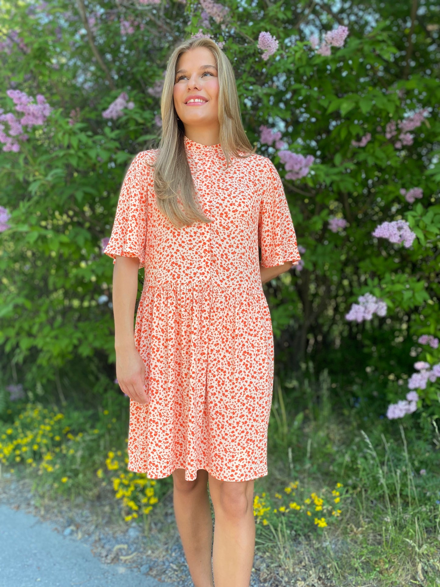 Declany-M Dress Sevitta Print Pink