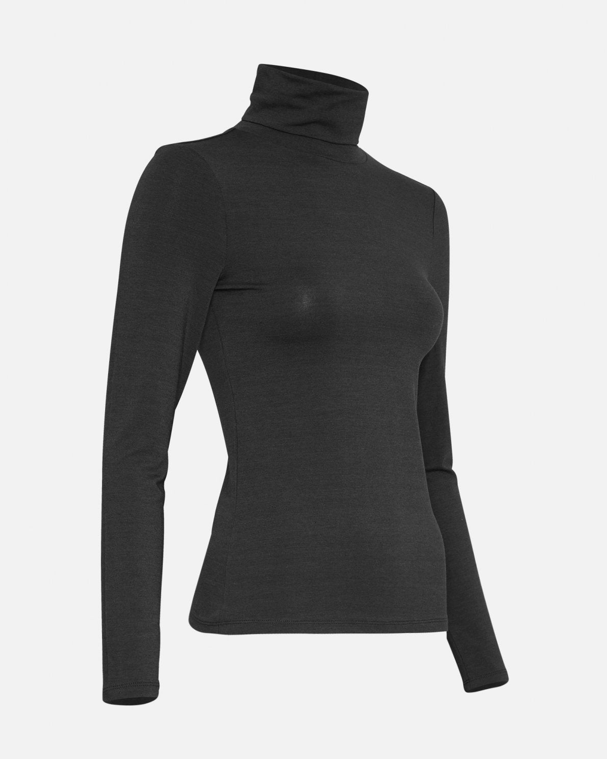Olivie R LS Top Black Beauty