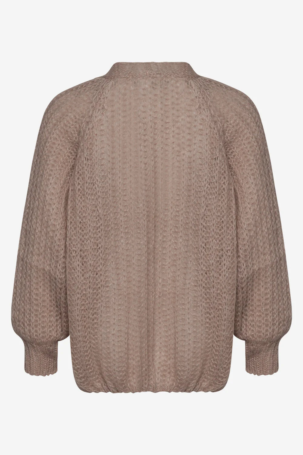 Joseph Cardigan Solid Brown
