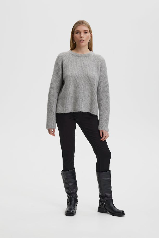 AlphaGZ Roundneck Light Grey Melange