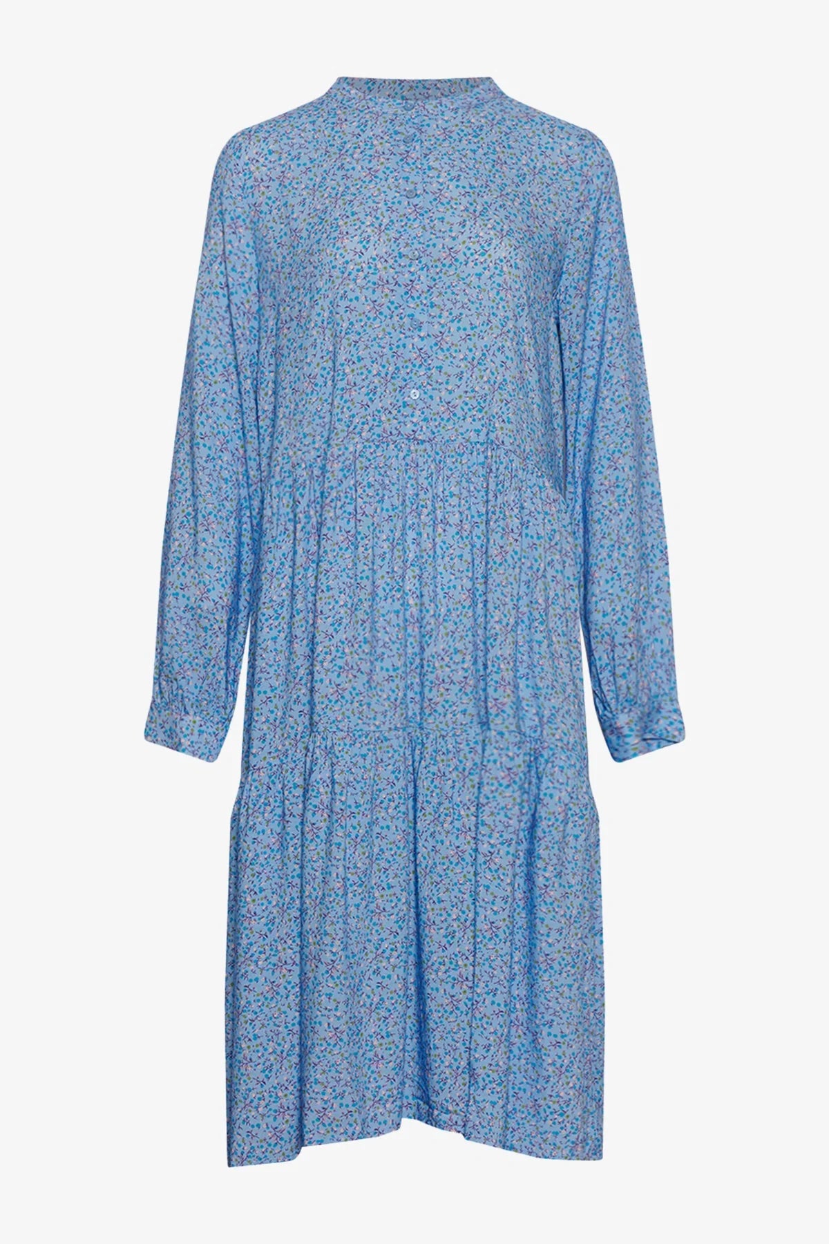 Noella Lipe Dress Blue Flower - hvittrad.no
