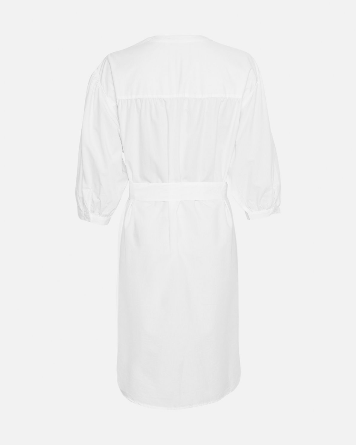Abiella 3/4 Shirt Dress Bright White
