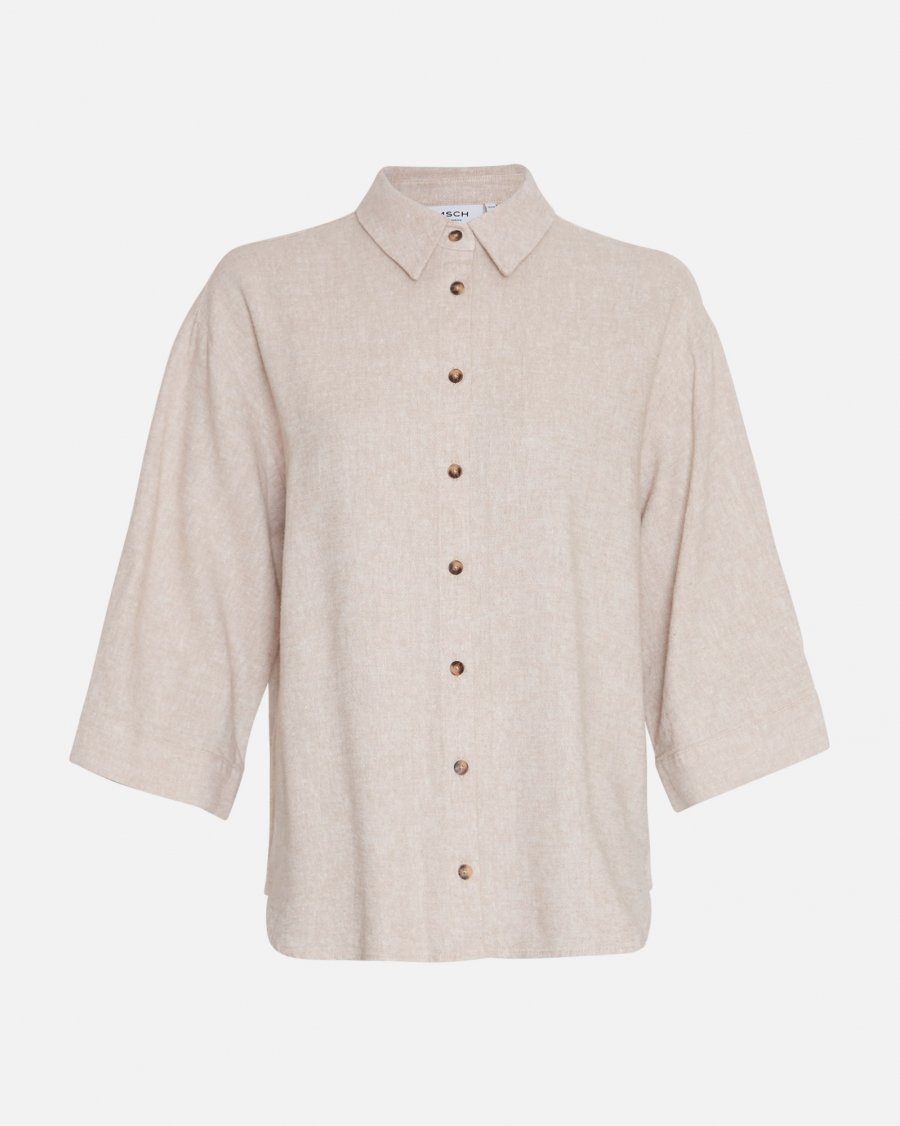 MSCHViana Ginia 3/4 Shirt - V Indigo Melange main image 1