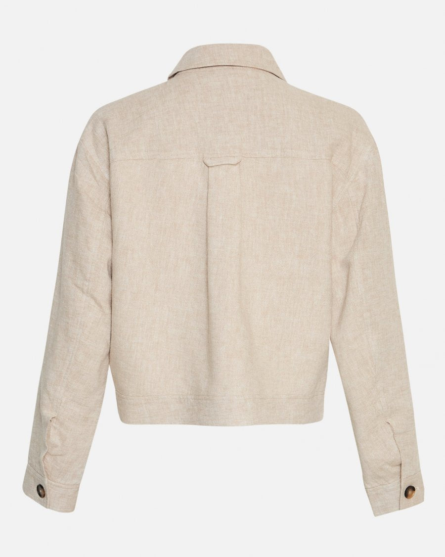 MSCH Copenhagen Jovene Ginia Jacket Sand - hvittrad.no