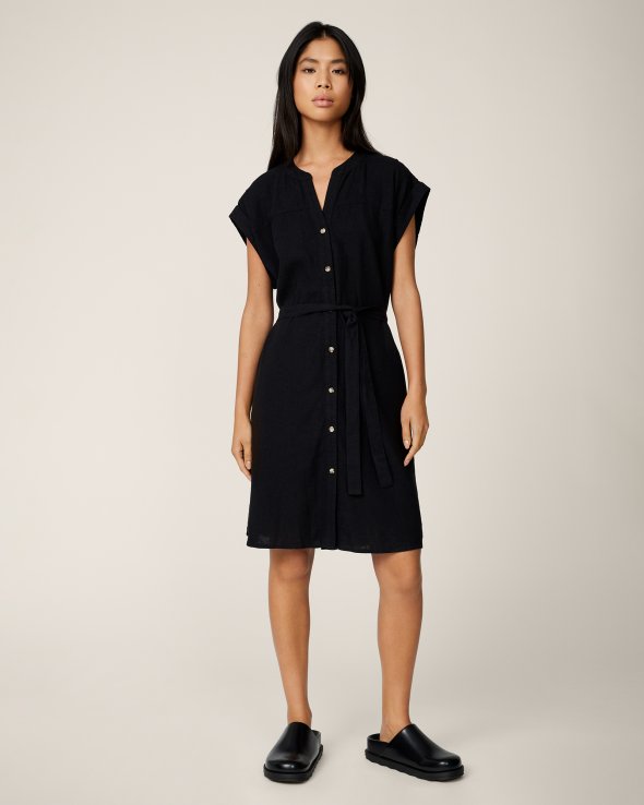 Karima Ginia SS Shirt Dress Black