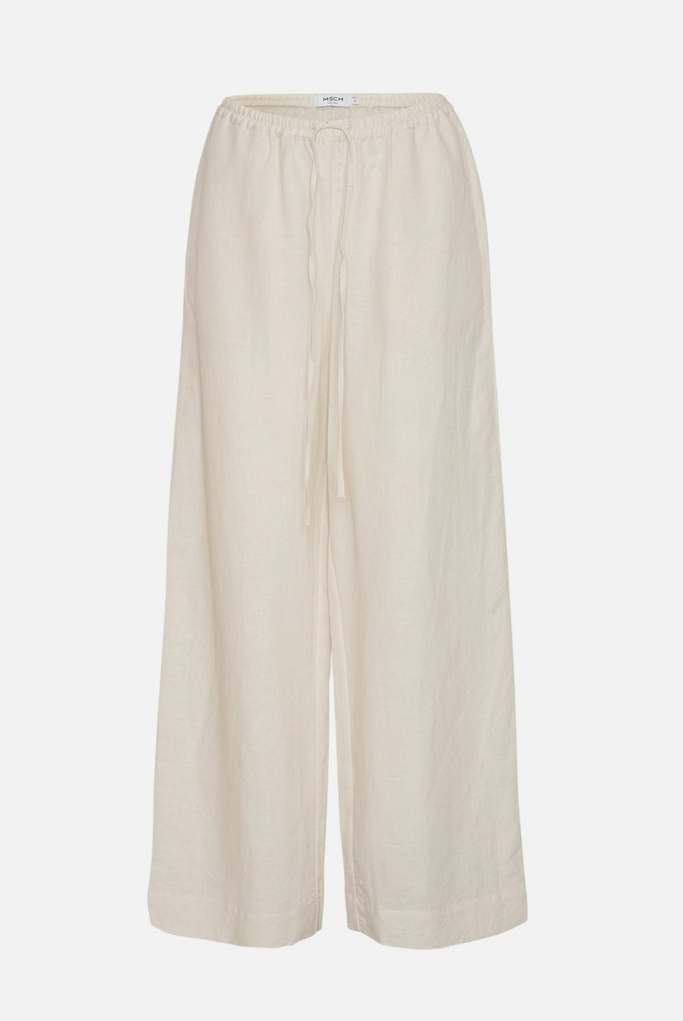 MSCH Copenhagen Mirilla Pants Fog - hvittrad.no