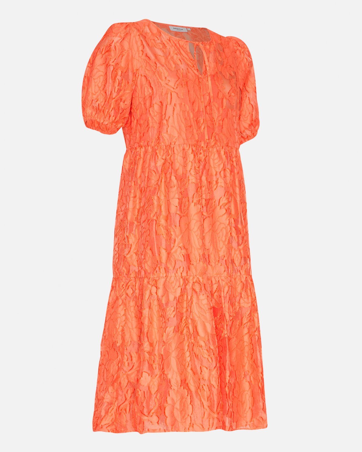 Pave SS Dress Persimmon
