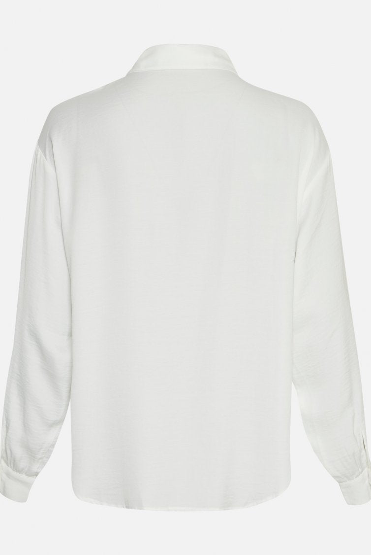 MSCH Copenhagen Sandeline Maluca Shirt Cloud White - hvittrad.no