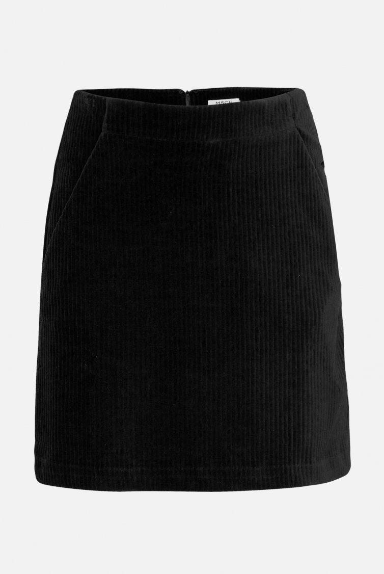 MSCH Copenhagen Floriana HW Skirt Black - hvittrad.no