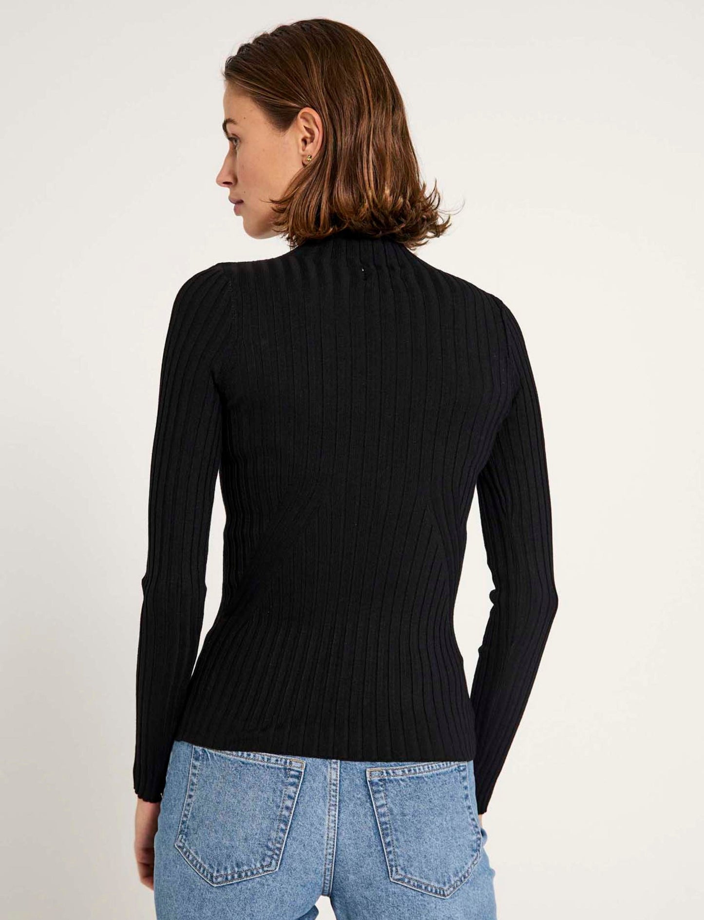 Norr Karlina LS Top Black - hvittrad.no