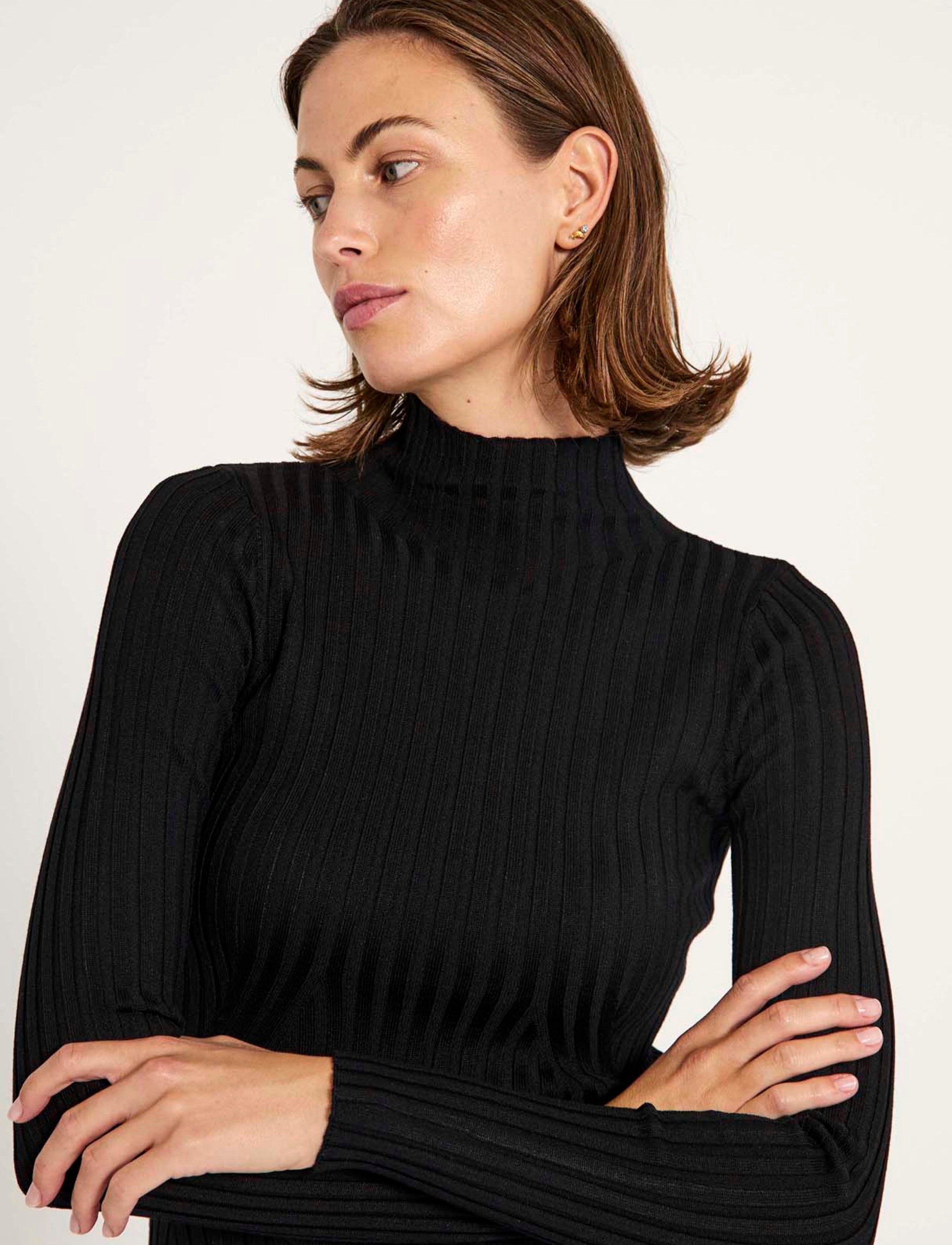 Norr Karlina LS Top Black - hvittrad.no