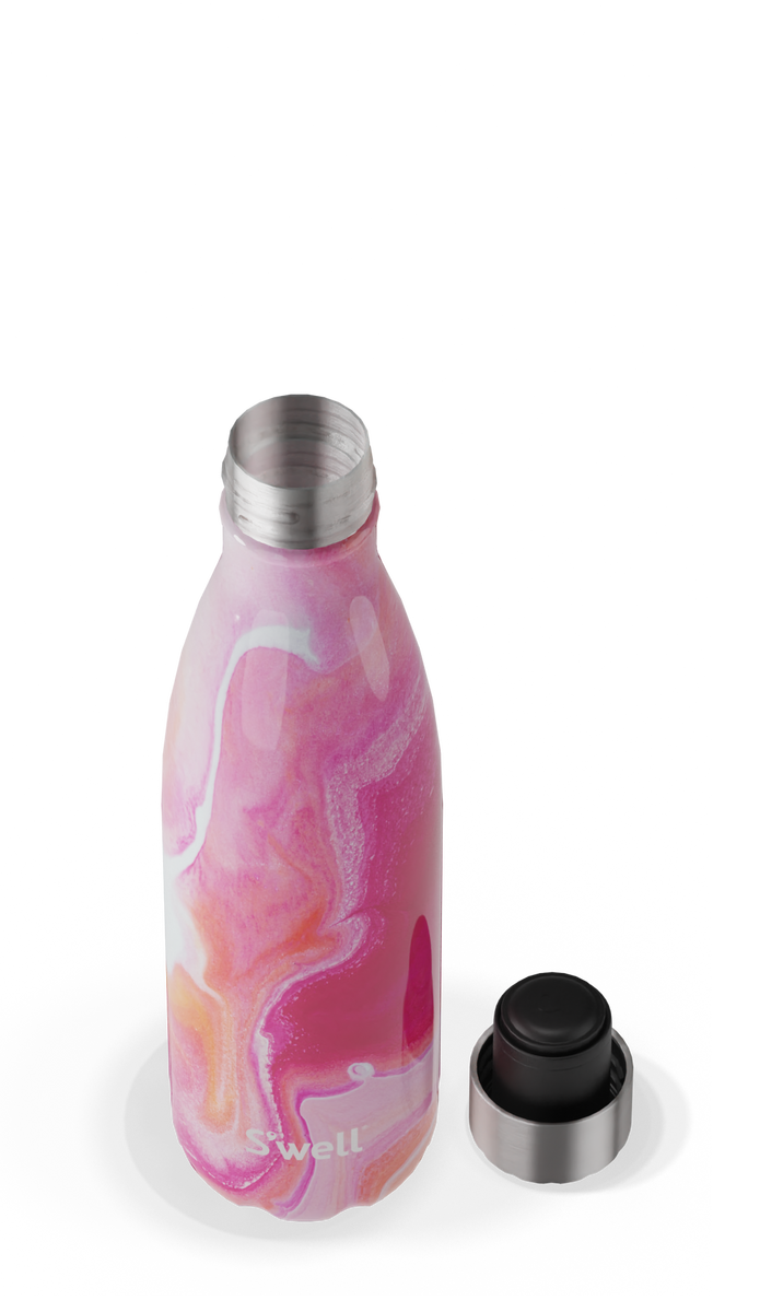 Rose Agate Bottle 17oz/500ml