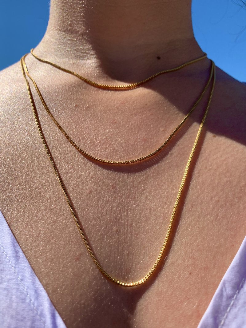 Box Chain Gold 40cm