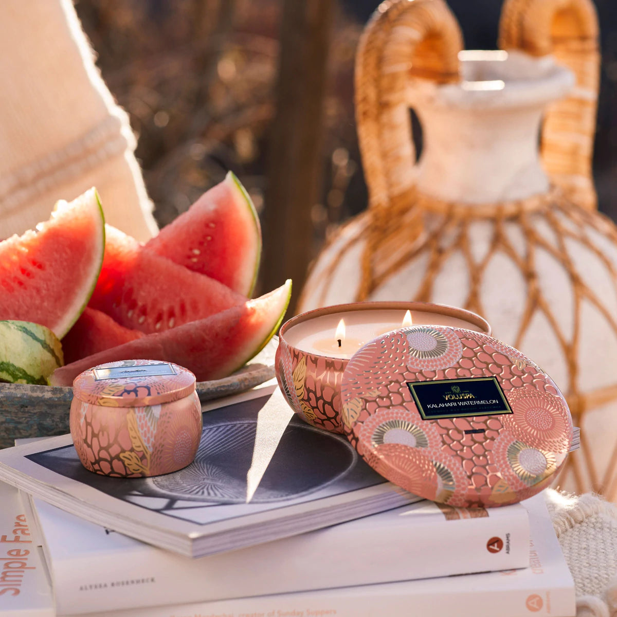 3-Wick Tin Candle – Kalahari Watermelon 340g