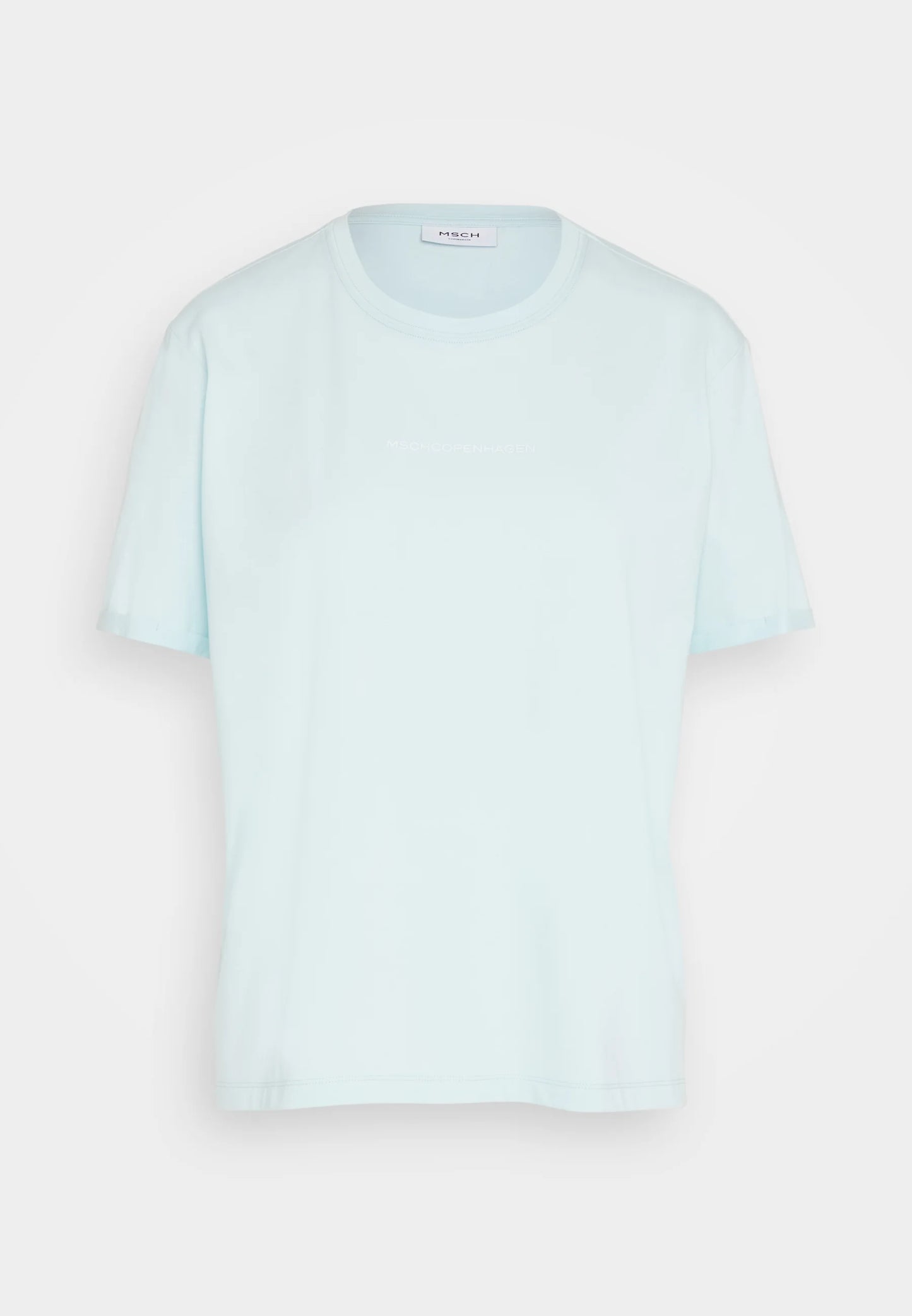 Terina Organic Small Logo Tee Starlight Blue/White