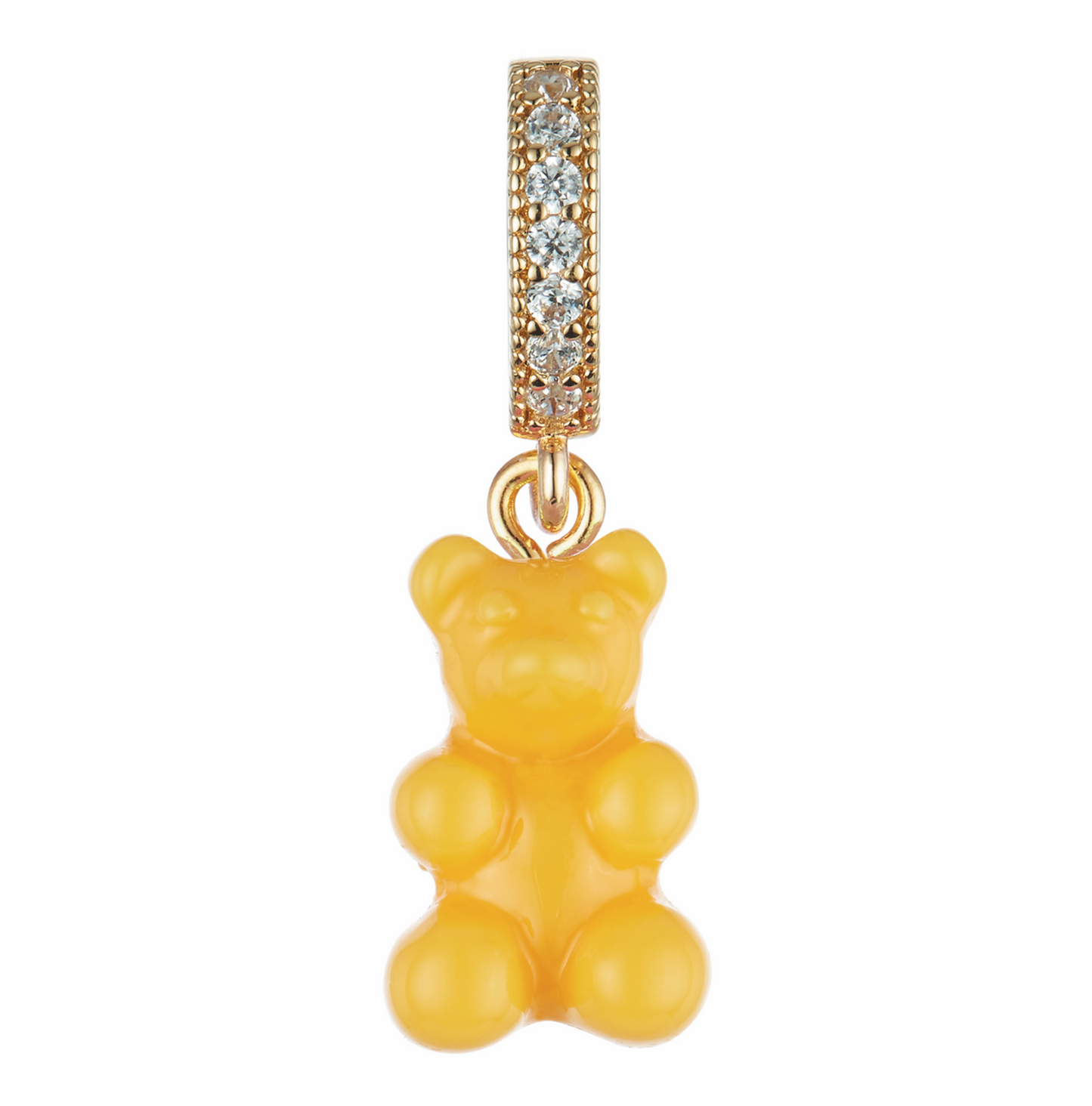 Nostalgia Bear w/Pave Connector – NYC Taxi Yellow