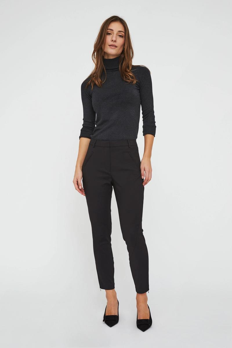 Angelie Zip 238 Black Jeggin