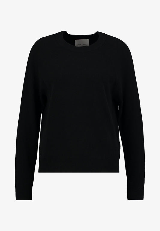 Boston O-Neck Sweater 6304 Black