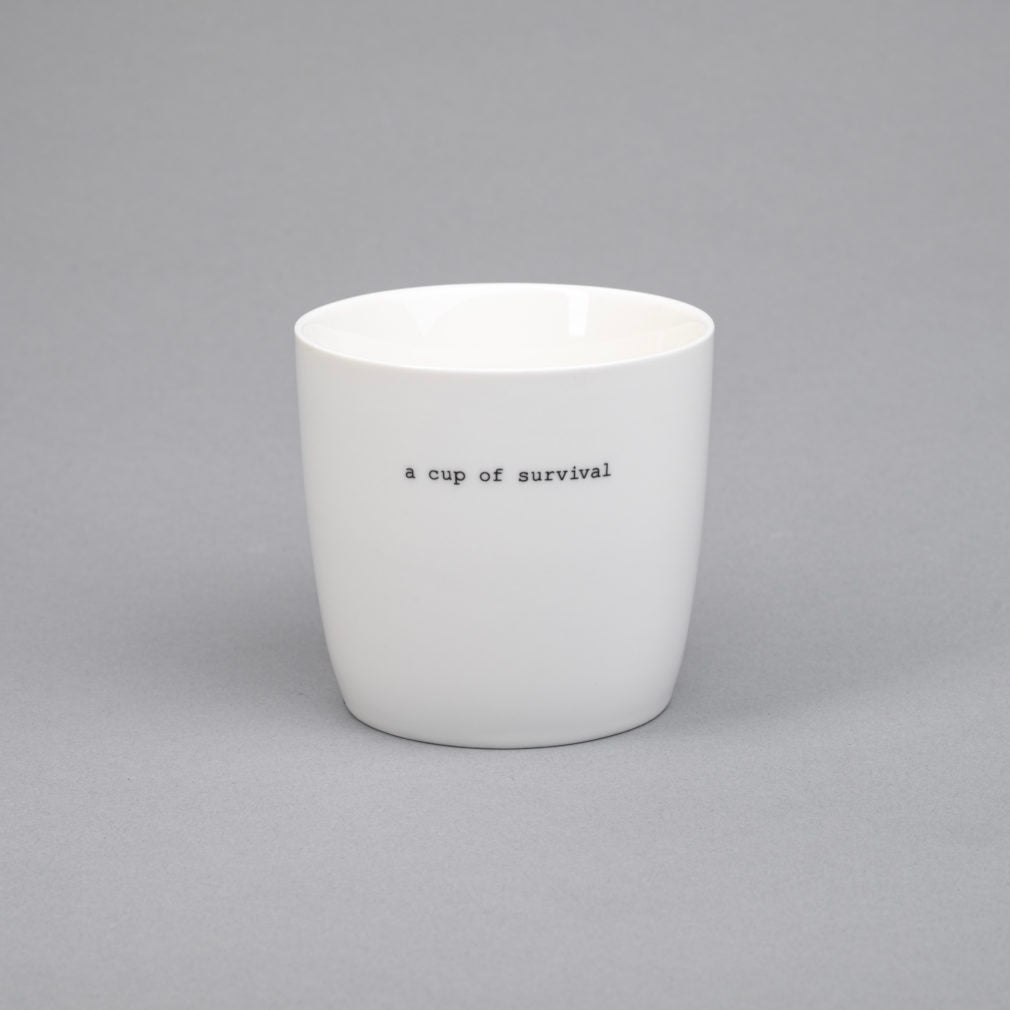 Krus "a cup of survival" 300ml